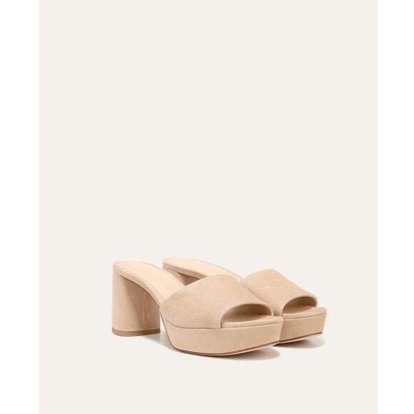 Veronica Beard Dali Platform color sand / neutral size 10 - Picture 1 of 11